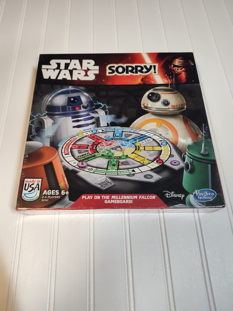 STAR WARS Sorry! Board Game , NEW