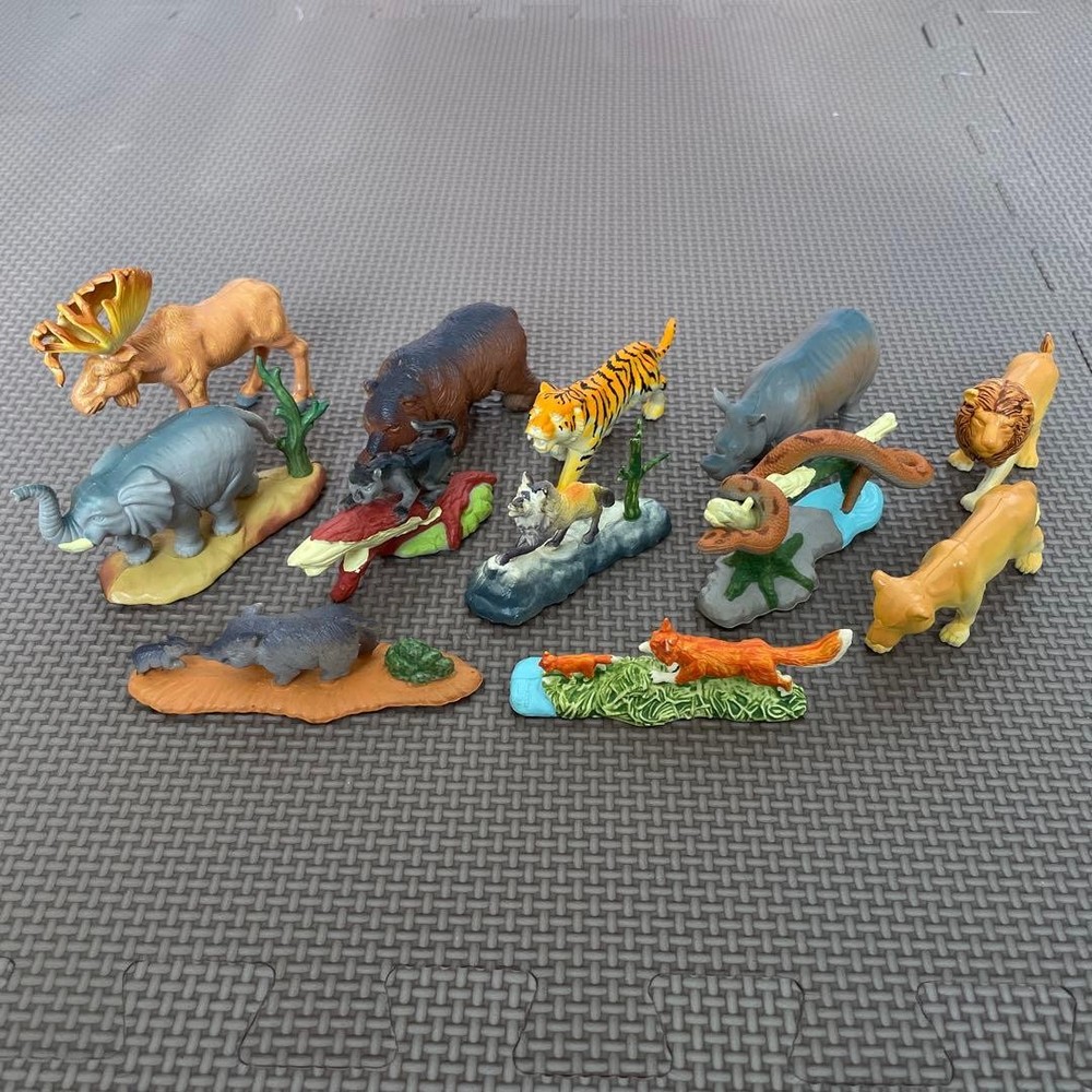 animal animal figure set of 12 #5f4798