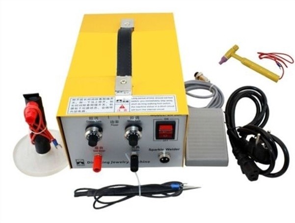 Pulse Sparkle Spot Welder Gold Silver Platinum Jewelry Welding Machine 110V Y ni