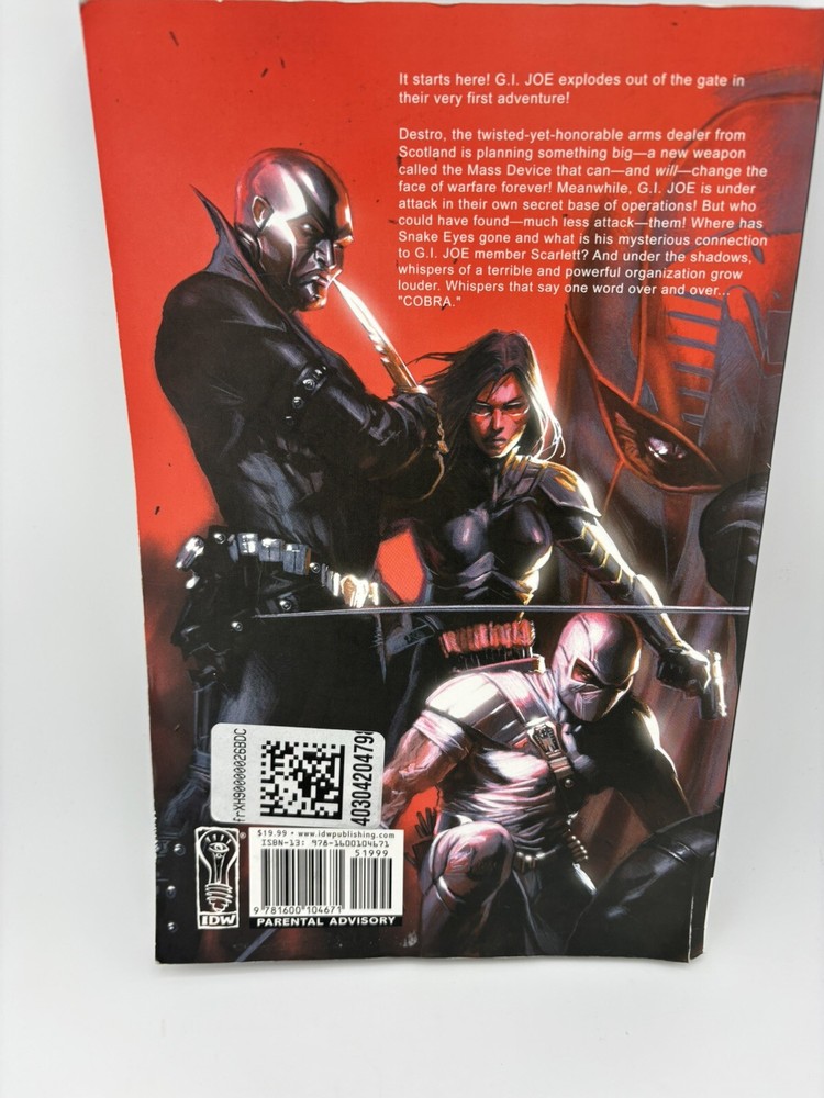 G. I. Joe: G. I. Joe by Chuck Dixon (2009, Paperback) IDW