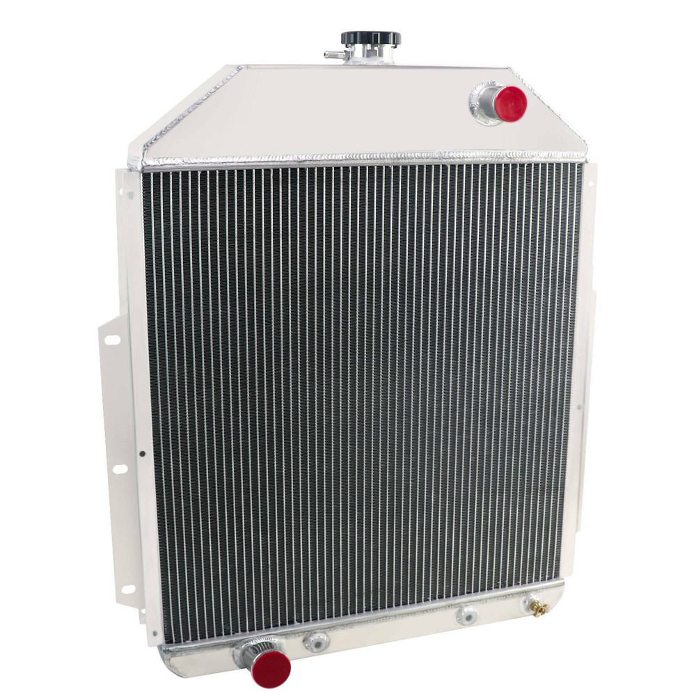 4 Rows Aluminum Radiator For 1942-1952 1946 Ford F-Series F1 F2 F3 Pickup Truck