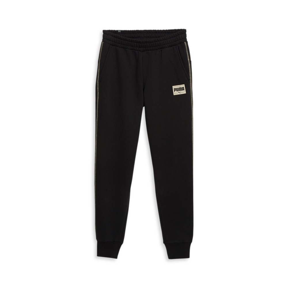 PUMA Mens Black Athletic Sweatpants Casual Full Length Bottoms 67725101