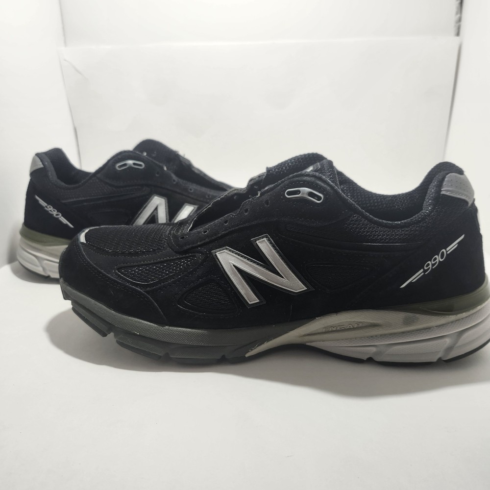 New Balance 990v4 M990BK4 Black Made In USA Size 12 2E Wide New No Box
