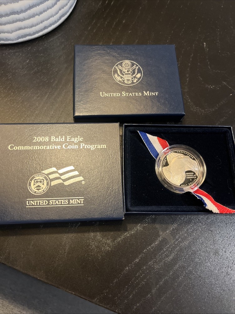 2008 Bald Eagle Proof Silver Dollar Commemorative Coin