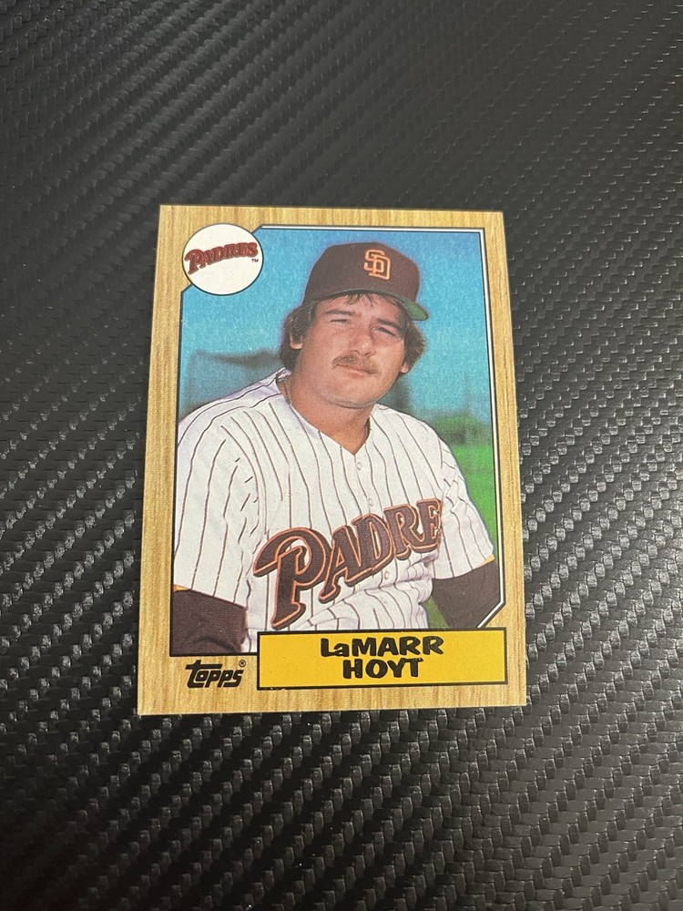 1987 Topps LaMarr Hoyt #275 San Diego Padres