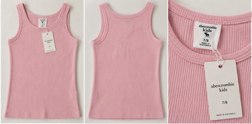 Abercrombie Kids Ribbed Tank Top Girls Size 7/8 – New With Tags