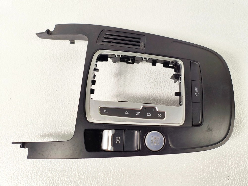 09-16 AUDI A4 A5 CENTER CONSOLE SHIFTER SURROUND TRIM BEZEL COVER PANEL OEM