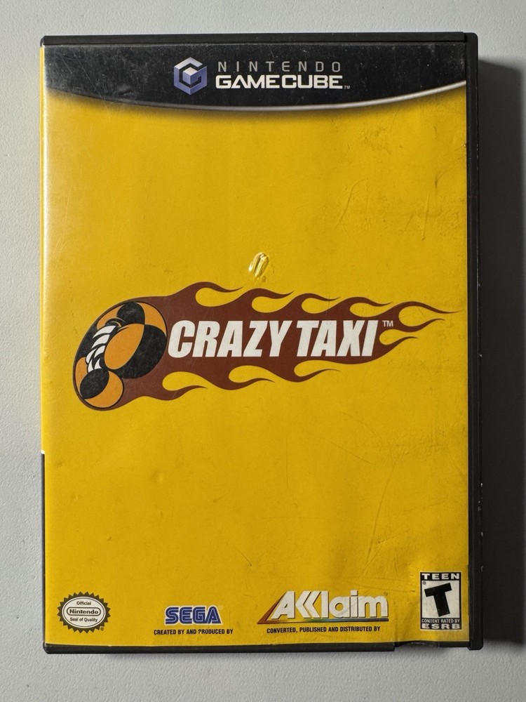 Crazy Taxi (Nintendo GameCube, 2001) Authentic SEGA No Manual