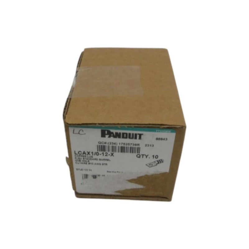 Panduit Lcax1/0-12-X (Pkg Of 10) Nsmp