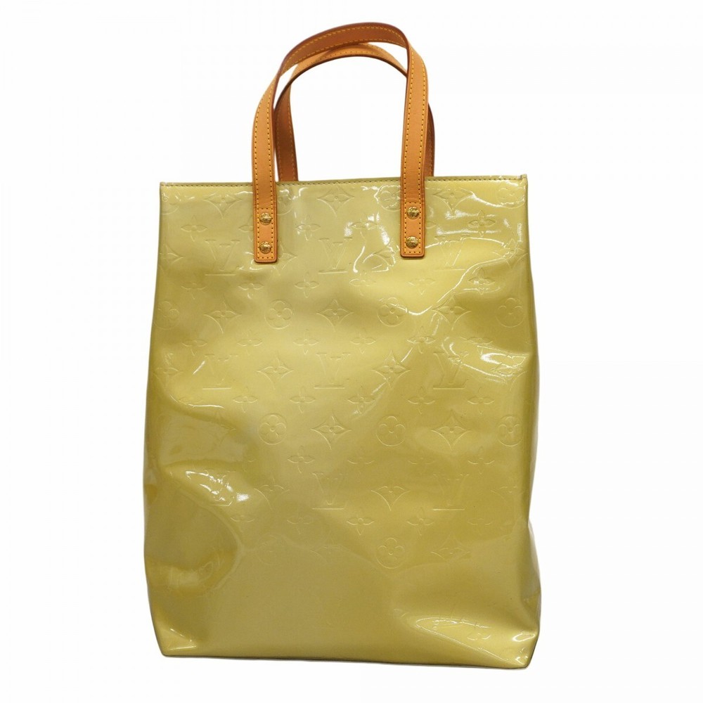 Louis Vuitton Vernis Lead MM Tote Bag in Green M91142