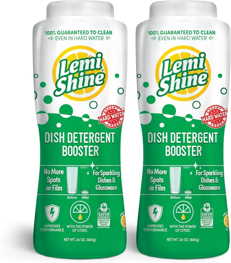 Dish Detergent Booster, Hard Water Stain Remover, Multi-Use Citric Acid Cleaner