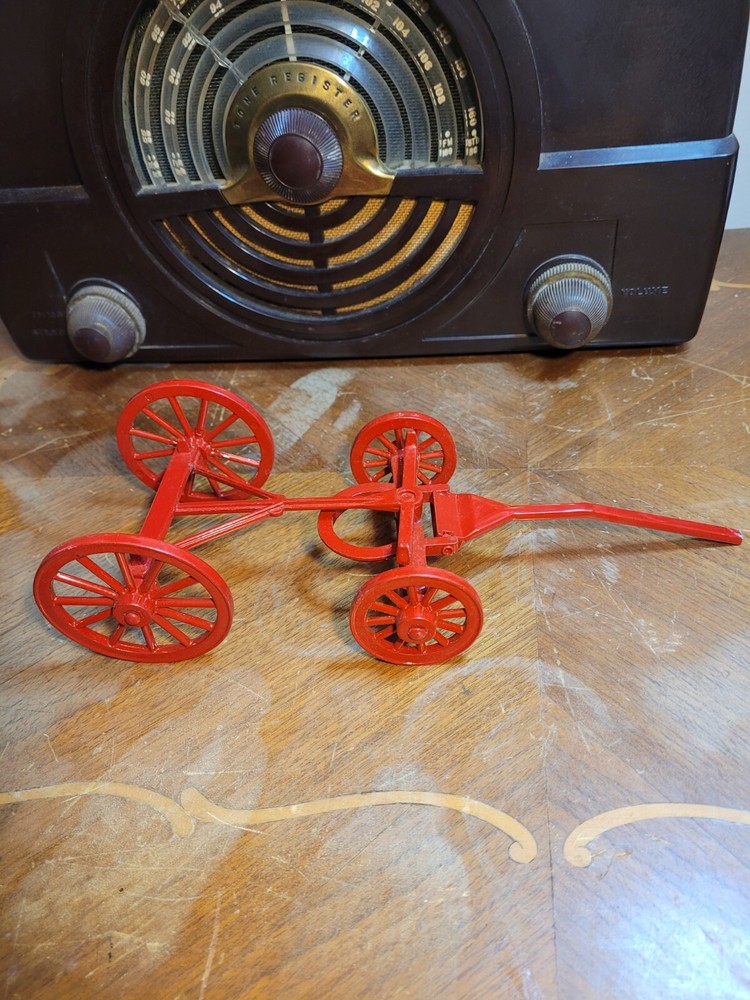 1990s Die Cast  Buckboard Toy Wagon