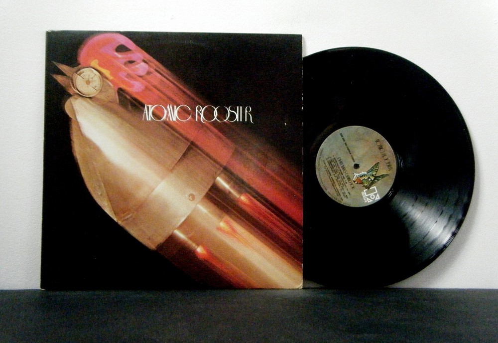 ATOMIC ROOSTER LP Death Walks behind you 1971 Elektra  vinyl
