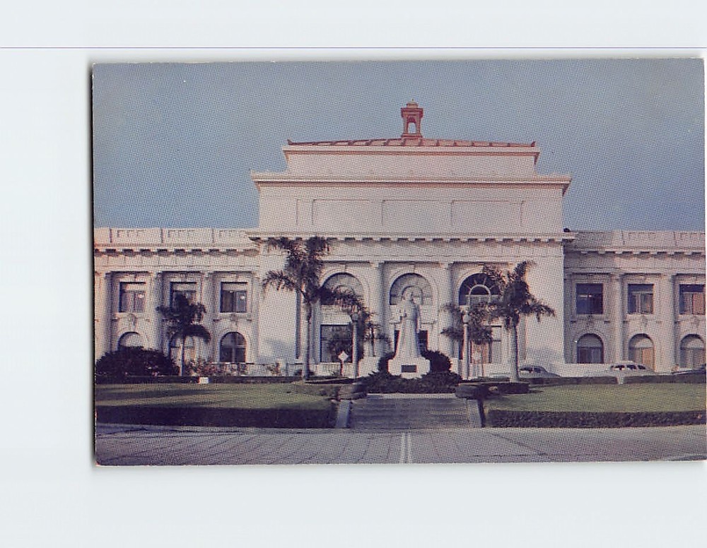 Postcard Ventura County Courthouse Ventura California USA