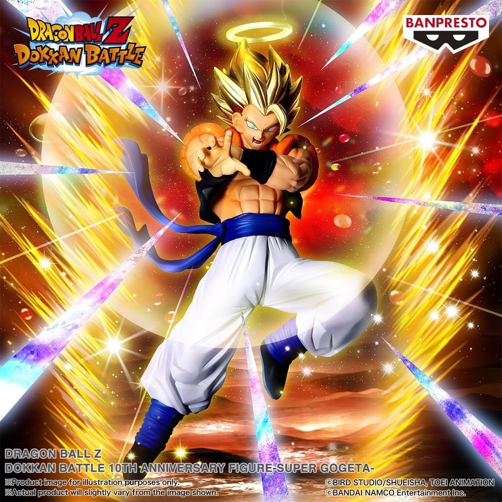 Banpresto - Dragon Ball Z Dokkan Battle 10th Anniversary - Super Gogeta Figure