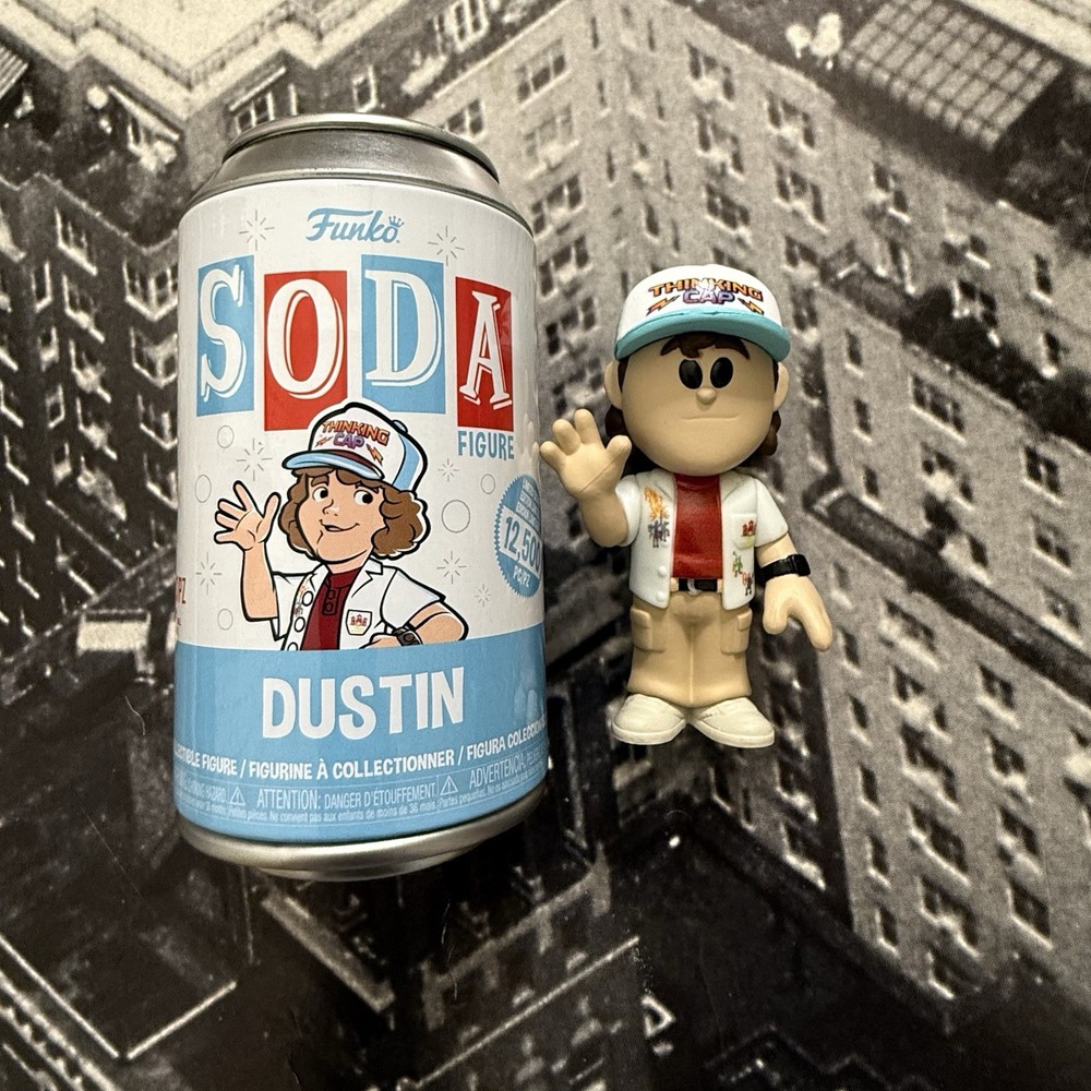 Stranger Things | Funko | Soda Vinyl | Dustin Henderson | Regular