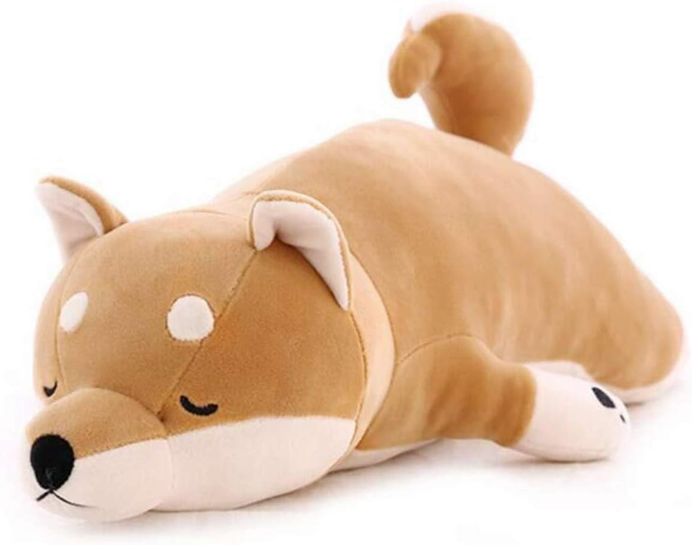 30'' Shiba Inu Plush Stuffed Animal, Giant Stuffed Animals for Anxiety, Big Shib