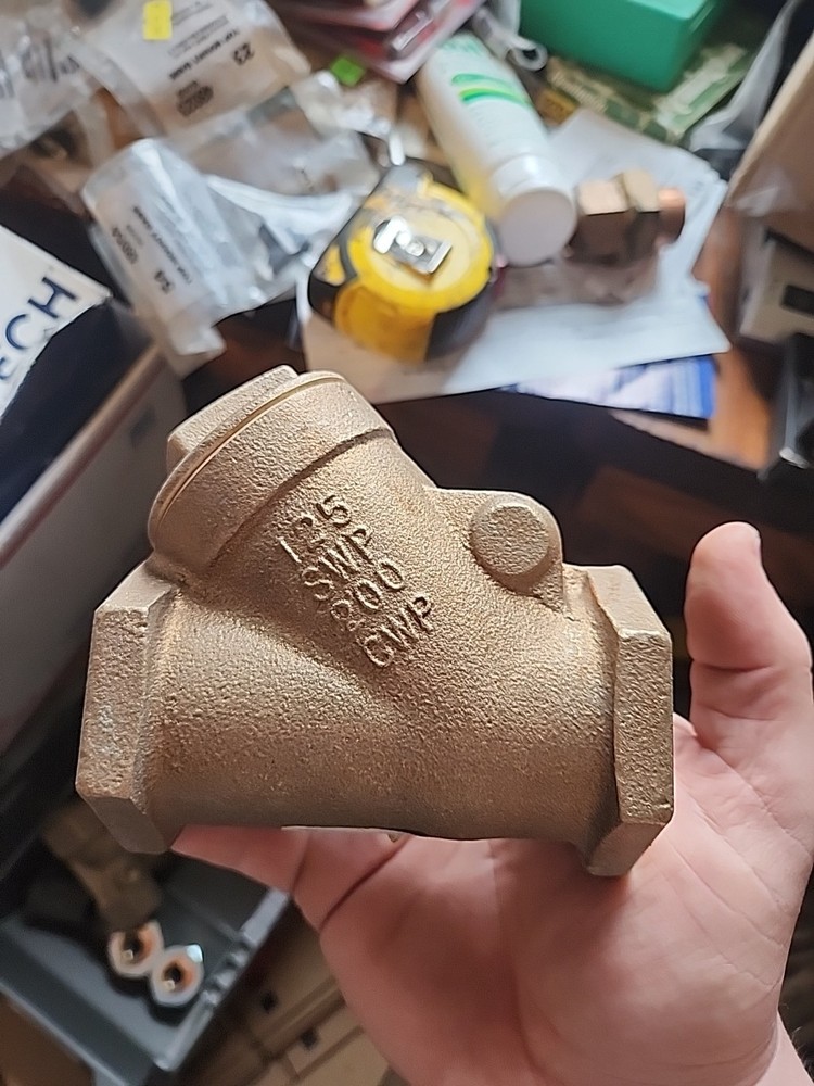 T-413-W Nibco  Bronze Check Valve Y Pattern 1-1/2