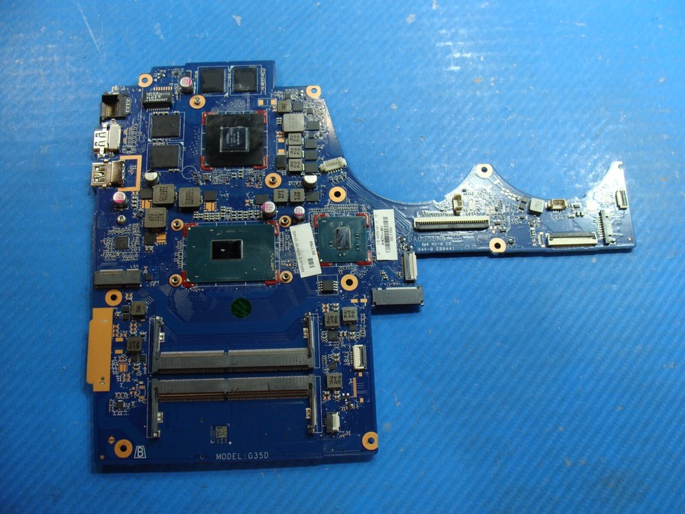 HP Pavilion 15.6” 15t-bc200 i5-7300HQ 2.5GHz GTX1050 4GB Motherboard 914771-601