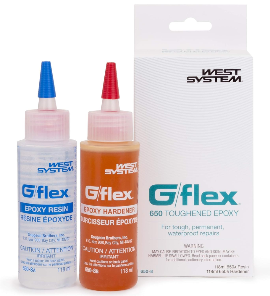 G/flex 2-Pack 4oz Marine-Grade Epoxy Adhesive