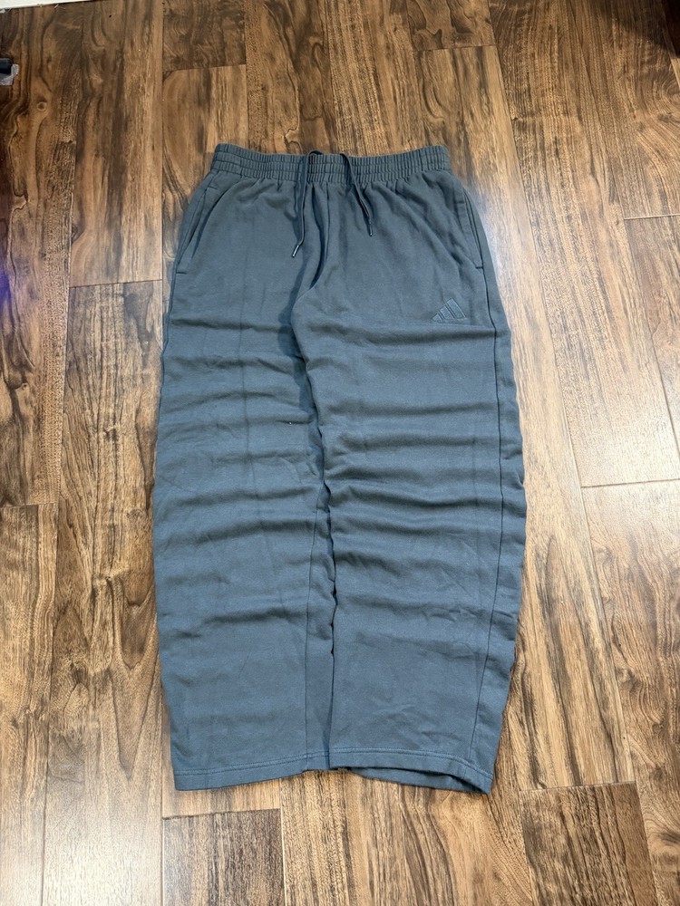 Adidas Baggy Open Bottom Sweatpants Size Large