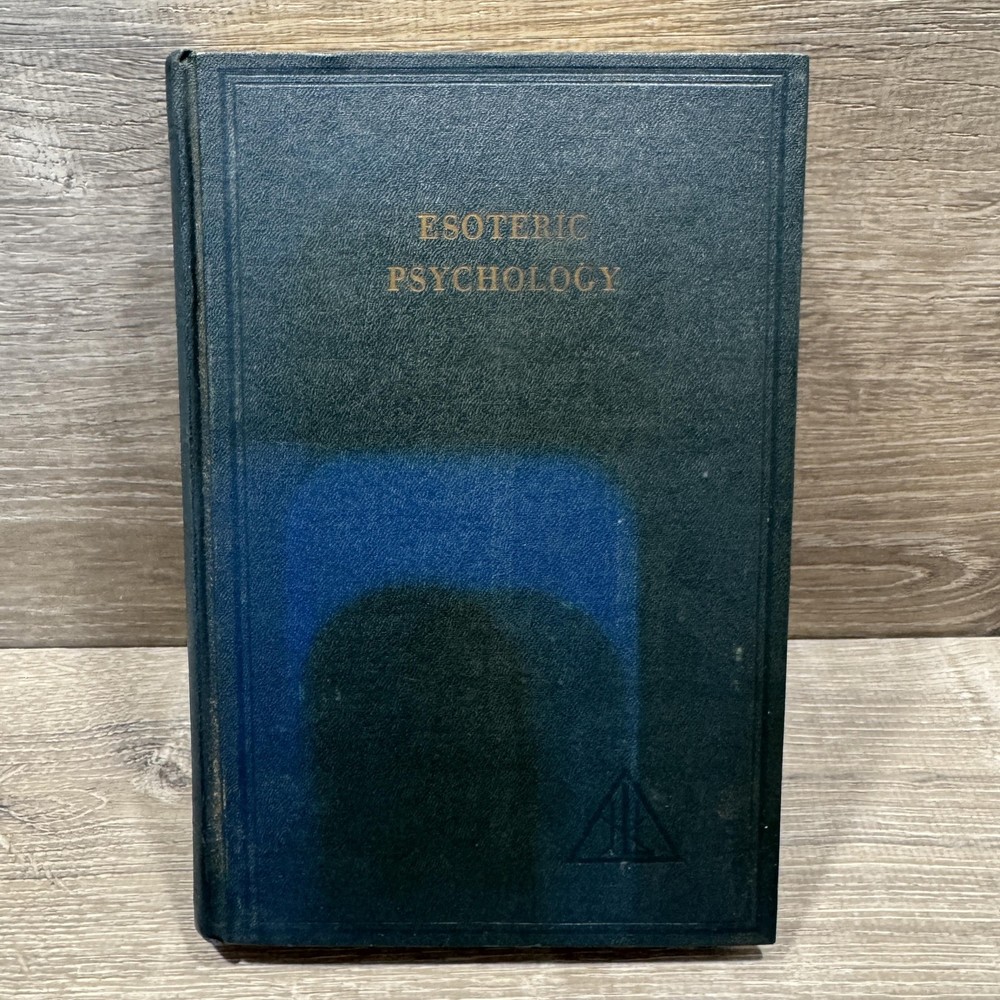 Vintage Esoteric Psychology Vol I Treatise Alice A. Bailey Lucis Blue HC USA