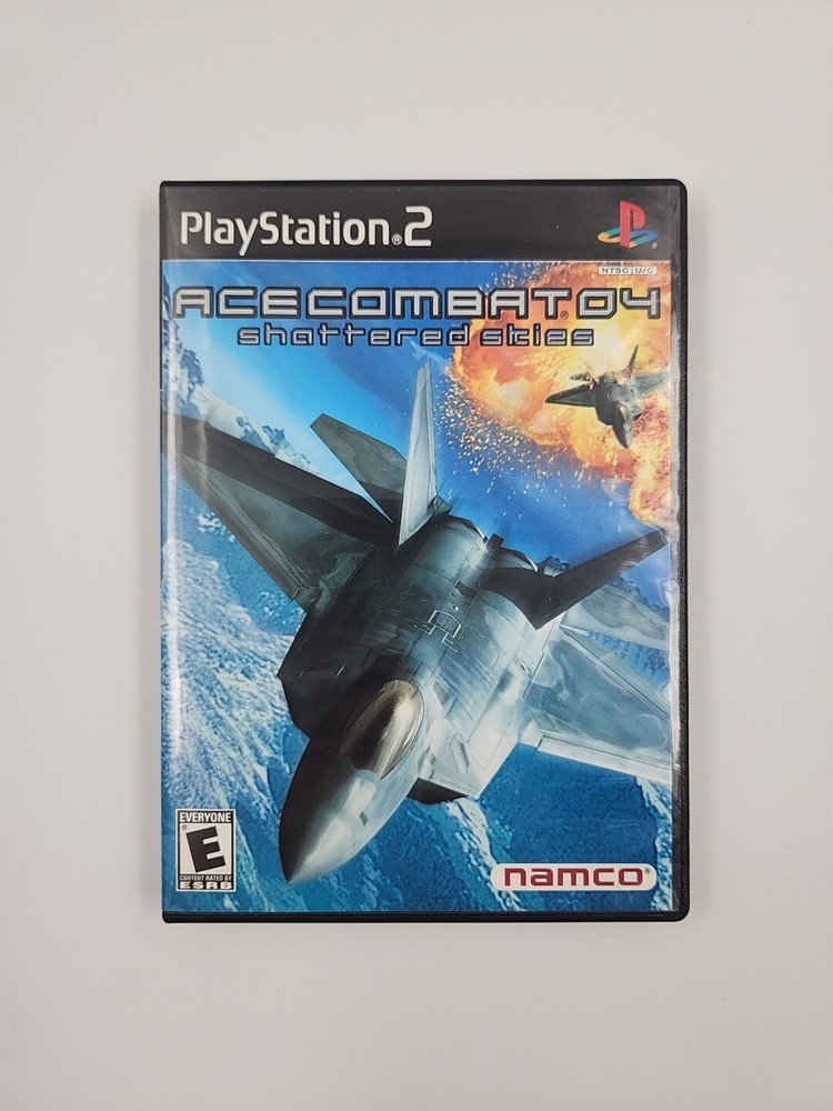 Ace Combat 4 Shattered Skies PS2 PlayStation 2 Complete CIB + Reg Card-image