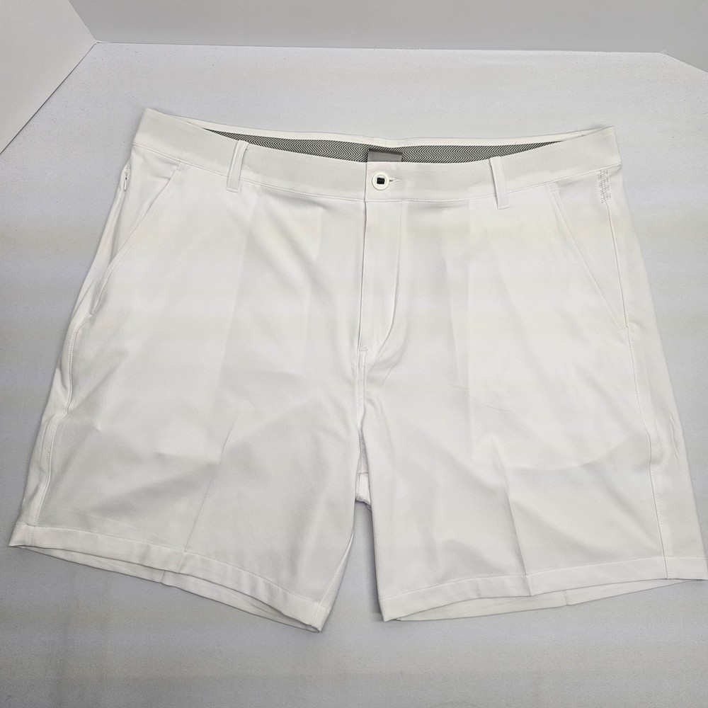 Puma Golf Shorts Mens 38 White 7 Inseam Stretch Performance Golfwear