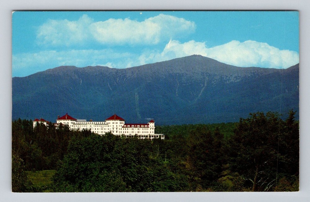 White Mts NH-New Hampshire, Mt Washington Hotel, Bretton Woods Vintage Postcard