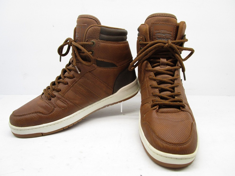 Levi Strauss Brown High Top Shoes Men SZ 7-51955509H