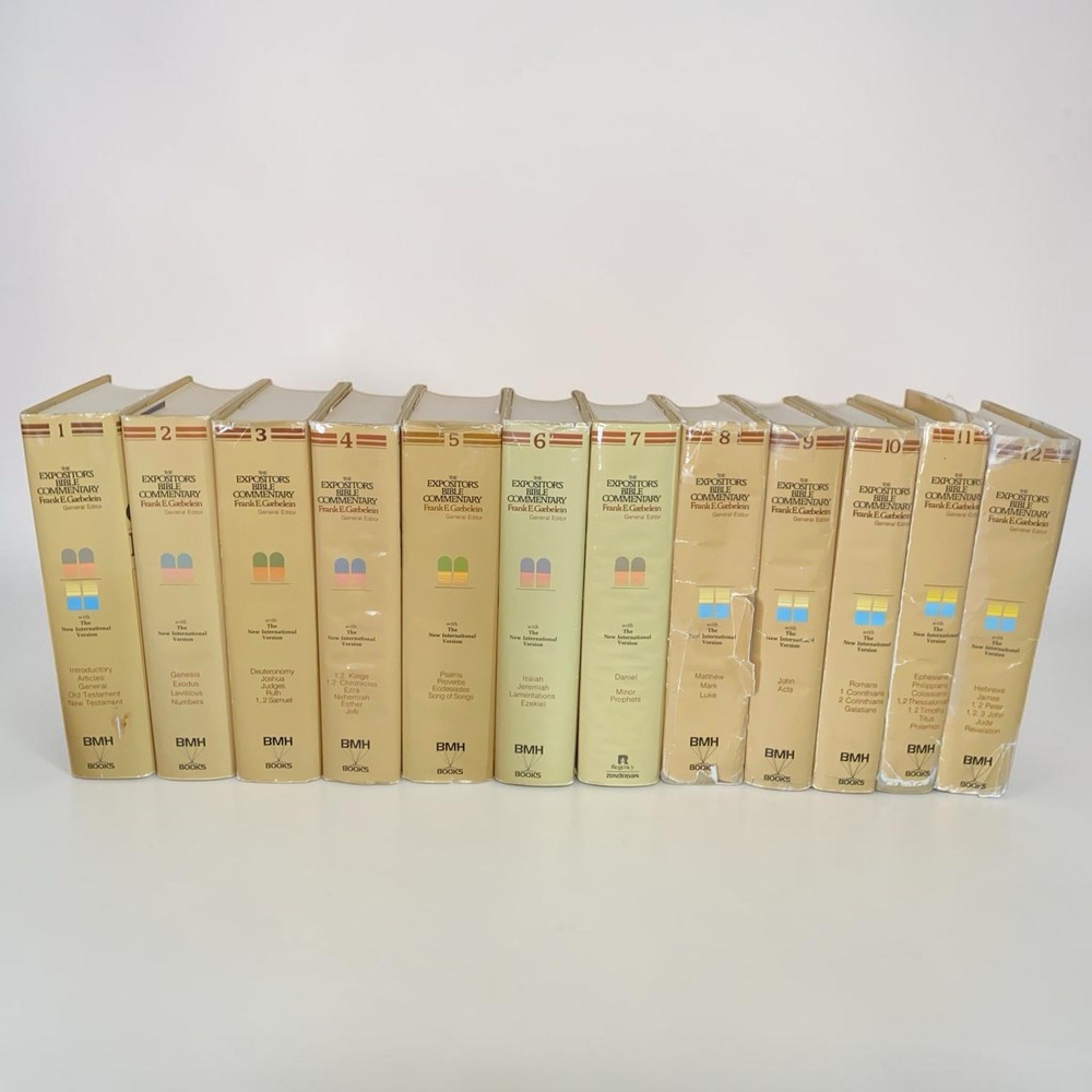 The Expositor's Bible Commentary Complete 12 Volume Set Gaebelein NIV Hardcover