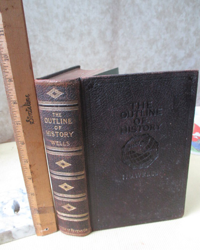 THE OUTLINE Of HISTORY,1921,H.G. Wells,Illustrated