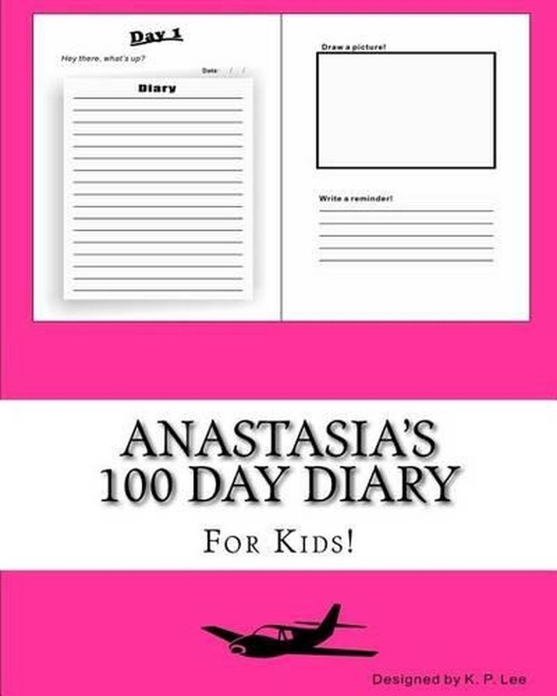 Anastasia's 100 Day Diary by K.P. Lee (English) Paperback Book