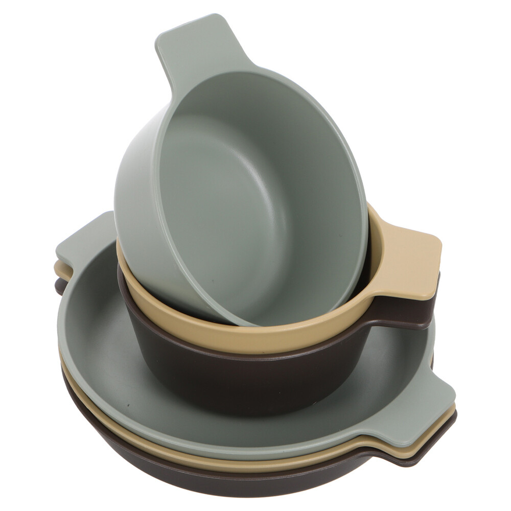 Portable Outdoor Tableware Set for Kids Snacks and Meals