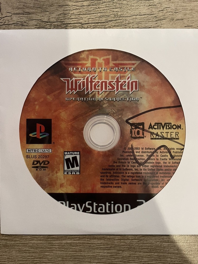 Return to Castle Wolfenstein: Operation Resurrection (Sony PlayStation 2, 2003)
