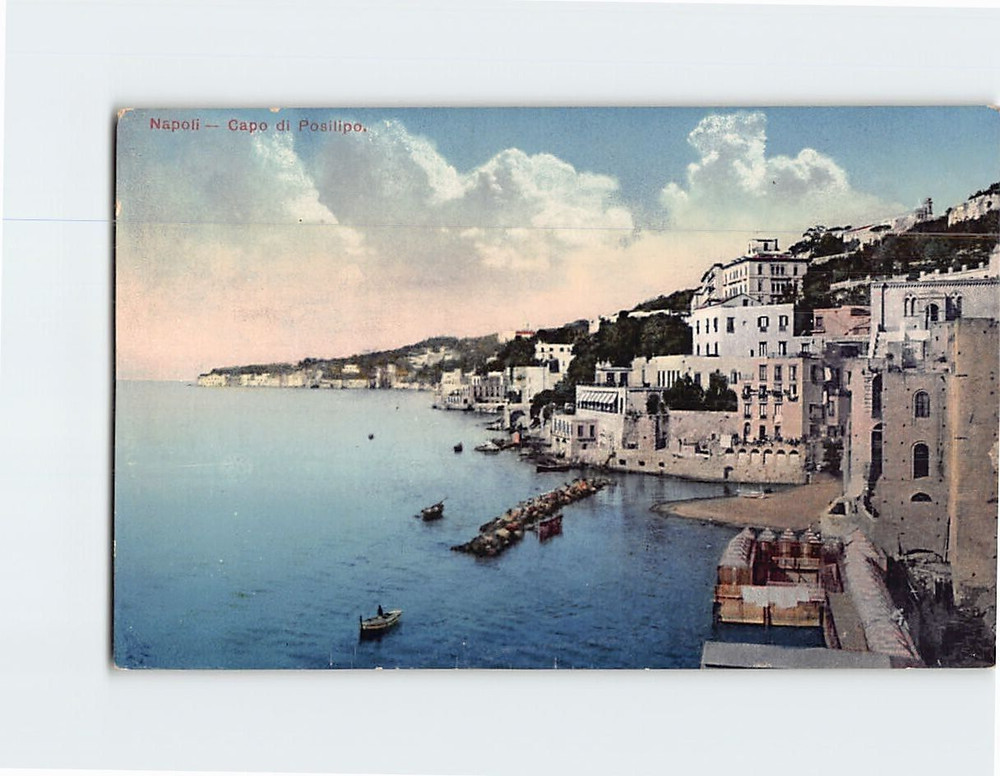 Postcard Capo di Posillipo Naples Italy