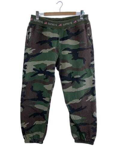 SUPREME Logo Rib Sweatpant     L      GRN