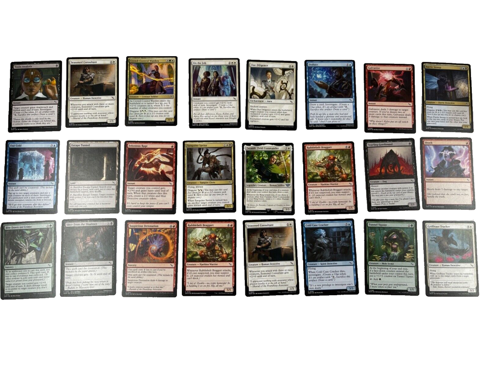 MAGIC THE GATHERING BUNDLE JOB LOT 24 CARDS VGC - LOT B