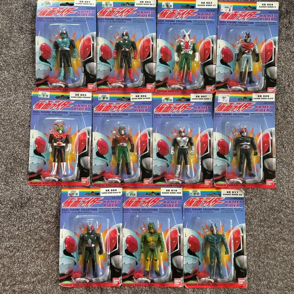 Kamen Rider Real Figure Collection 11 Body Set Bandai Asia #6224ab