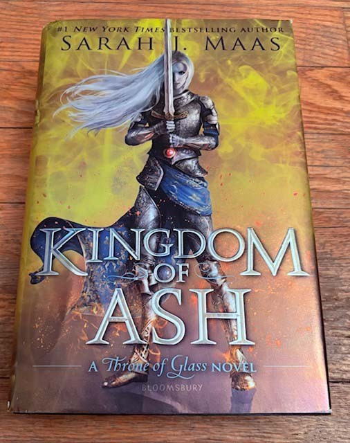 Kingdom of Ash Sarah J Maas Hardcover Throne Glass Original Cover First Edition