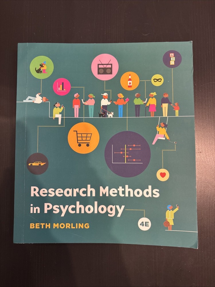 Research Methods in Psychology by Beth Morling (2020, Paperback)