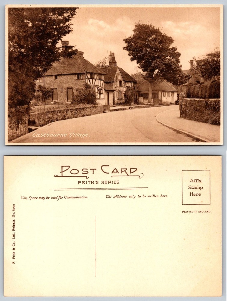 Easebourne Village England Frith's Series Vintage Real Photo Postcard RPPC
