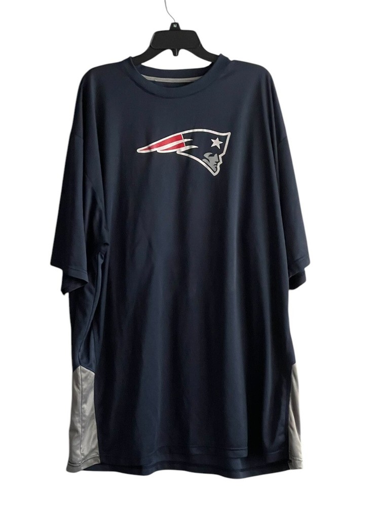 New England Patriots NFL Navy Team Logo 3XL Tall Mens T-Shirt
