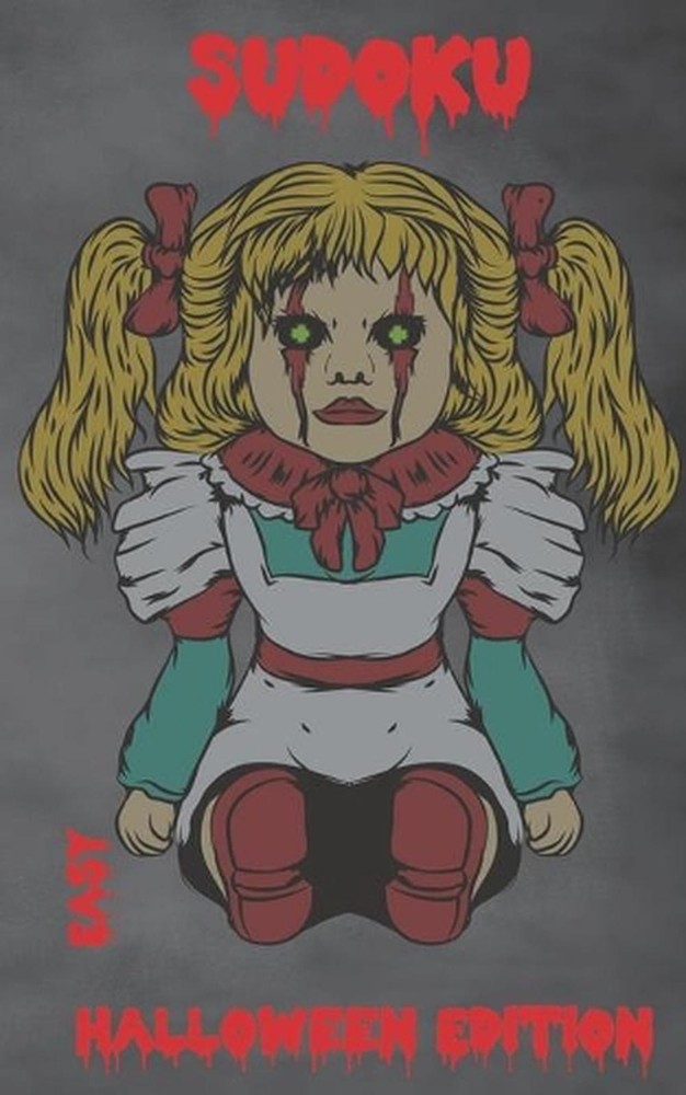 Sudoku Halloween Edition Easy by Puzzleman Publishing (English) Paperback Book