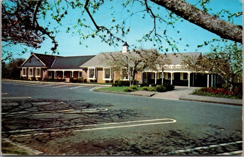 Delicious Orchards Colts Neck New Jersey NJ Building View Postcard