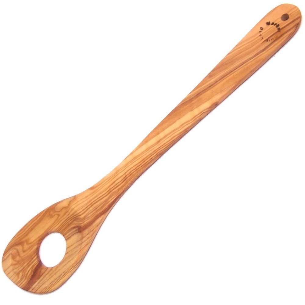 Handcrafted Olive Wood Risotto Spoon for Gourmet Cooking