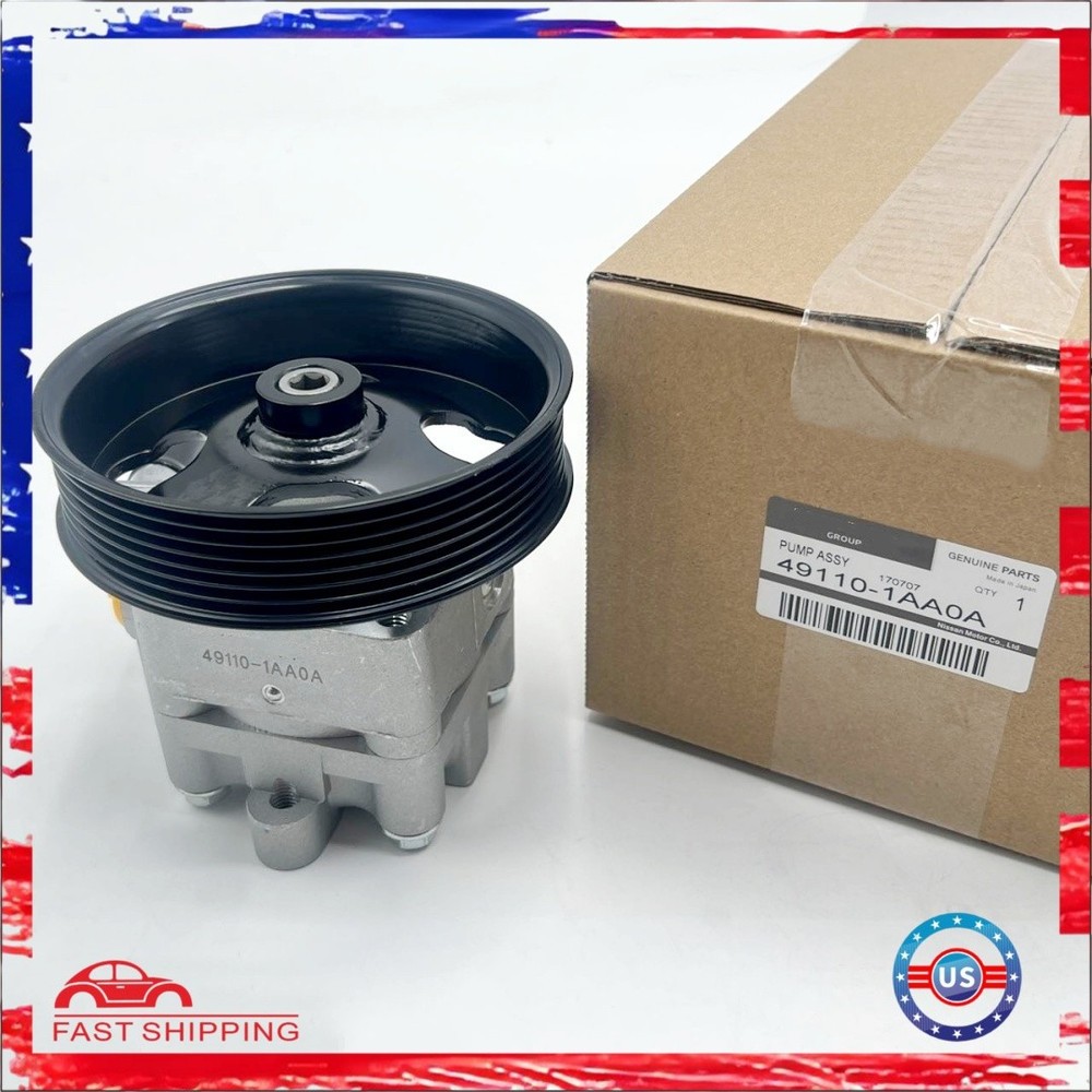 OEM Power Steering Pump w/ Pulley For Nissan Maxima 2009-2014 3.5L V6