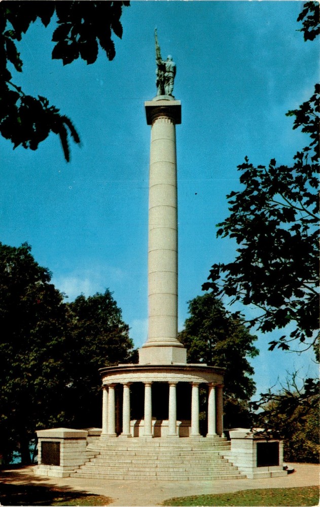 Chapter 1, New York Peace Monument, Lookout Mountain, Chattanooga, Postcard