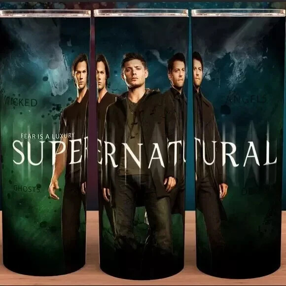 Supernatural Winchester Sam - Dean - Castiel SciFi Cup Mug Tumbler 20oz
