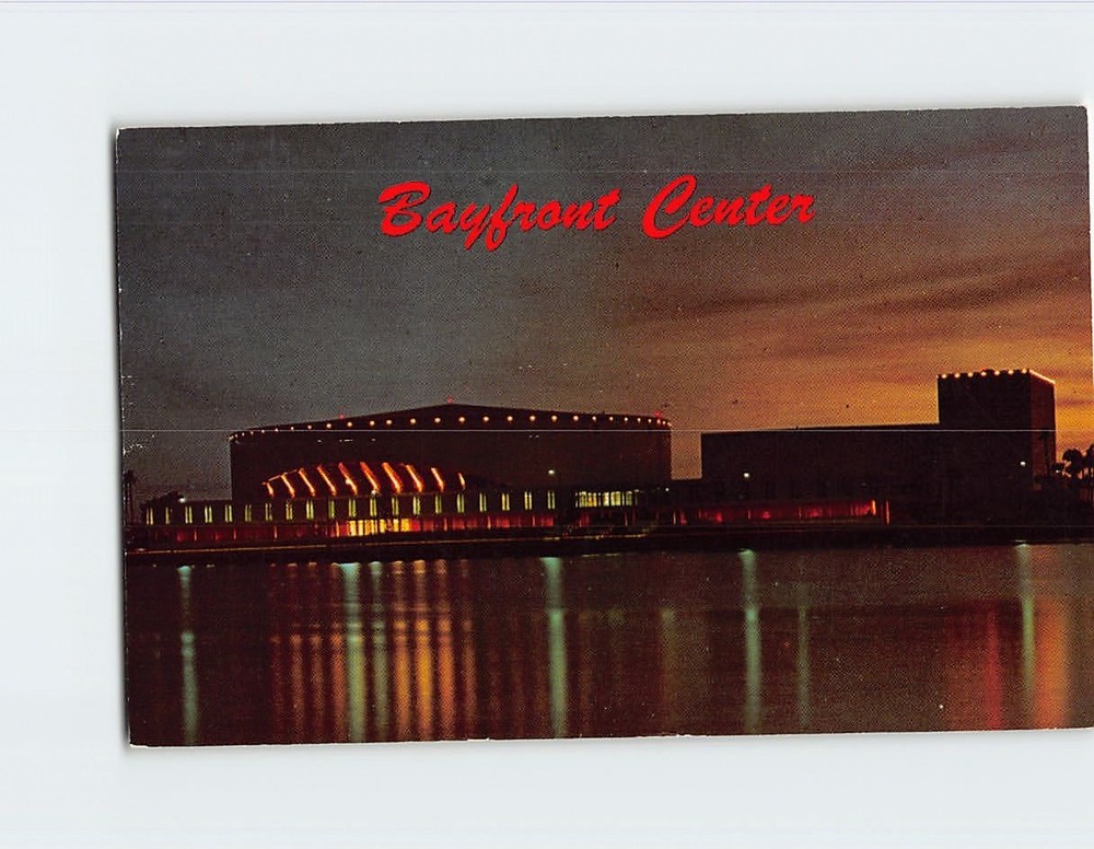 Postcard Bayfront Center St. Petersburg Florida USA